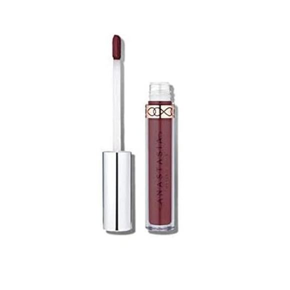 Anastasia Beverly Hills Liquid Lipstick Poet Dusty Mauve Matte Set of 2 New - Picture 2 of 8